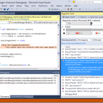 Historical debugging with IntelliTrace