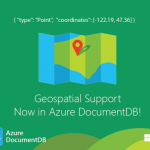 Geospatial support in Azure DocumentDB
