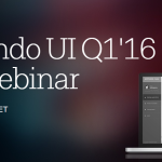 Kendo UI Q1 2016 Webinar on February 17 at 11 AM ET